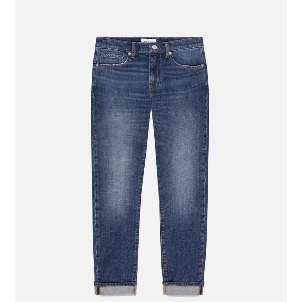 Frame Denim Le Garçon Blue Jeans